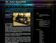 Tablet Screenshot of ncautoappraisal.com